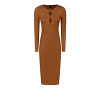 Pinko - Midi Sheath Dress - Femme - Robes - Brun - Taille: 36 FR