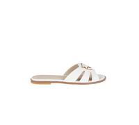 Pinko - Milly 04 - Claquette Cuir de Veau - Femme - Chaussures - Beige - Taille: 37 EU