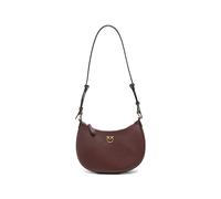 Pinko - Mini Love Bag Half Moon - Femme - Sacs - Rouge - Taille: ONE Size