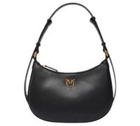 Pinko - Mini Love Bag Half Moon Simply - Femme - Sacs - Noir - Taille: ONE Size