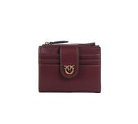Pinko Mini portefeuille multifonction en cuir bordeaux