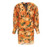 Pinko - Mini-robe à imprimé floral Botanic Garden - Femme - Robes - Multicolore - Taille: 40 FR