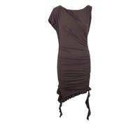 Pinko - Mini-robe à volants - Femme - Robes - Brun - Taille: 42 FR