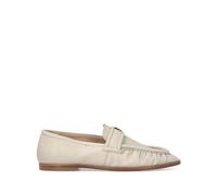 Pinko - Mocassins en Cuir Beige - Style Décontracté - Femme - Chaussures - Beige - Taille: 38 EU