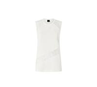 Pinko - Molly Knit Sleeveless Top - Femme - Tops - Blanc - Taille: 38 FR