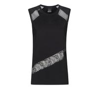 Pinko - Molly Tank Top - Femme - Tops - Noir - Taille: 36 FR