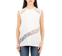 Pinko - Molly Top - Femme - Tops - Blanc - Taille: 40 FR