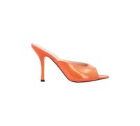 Pinko - Mules à talons - Femme - Chaussures - Orange - Taille: 37 EU