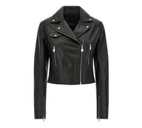 Pinko - New Sensibile Nappa Jacket - Femme - Vestes - Noir - Taille: 44 FR
