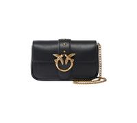 Pinko Sac à bandoulière Love One Cuir 19,5 cm Noir