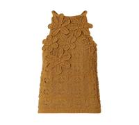 Pinko - Nymphaea Top - Femme - Tops - Brun - Taille: 40 FR