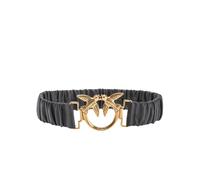 Pinko - Ondina Ruffle H4 Belt - Femme - Accessoires - Noir - Taille: XS