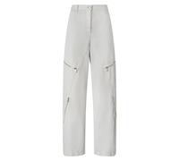 Pinko - Pantalon Gabardine - Femme - Pantalons - Gris - Taille: 40 FR