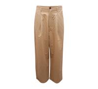Pinko - Pantalon en Lin Rudy - Femme - Pantalons - Beige - Taille: 42 FR