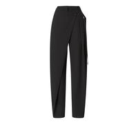 Pinko - Pantalon large à devant portefeuille - Femme - Pantalons - Noir - Taille: 36 FR