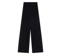 Pinko - Pantalon Large Décontracté - Femme - Pantalons - Noir - Taille: 44 FR