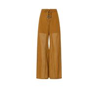 Pinko - Pantalon large - Femme - Pantalons - Brun - Taille: 36 FR