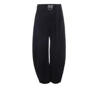 Pinko - Pantalon large - Femme - Pantalons - Noir - Taille: 38 FR