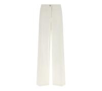 Pinko - Pantalon Large Jacopone - Femme - Pantalons - Blanc - Taille: 44 FR