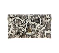 Pinko - Pochette Envelope Love Birds effet serpent - Femme - Sacs - Beige - Taille: ONE Size