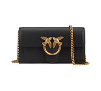 Pinko - Pochette Love Noire avec Chaîne - Femme - Sacs - Noir - Taille: ONE Size