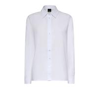 Pinko - Poplin Shirt - Femme - Blouses et Chemises - Blanc - Taille: 40 FR