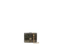 Pinko - Porte-cartes Love Pocket - Femme - Sacs - Vert - Taille: ONE Size