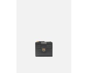 PINKO Porte-monnaies 'MULTI PURPOSE WALLET VITELLO SETA' noir, Taille One Size