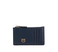 Pinko Portefeuille Airone Cardholder Art.100251A0F1, Bleu indigo ombragé, Taglia Unica, Contemporain