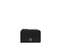 Pinko - Portefeuille Rectangulaire Multifonction - Femme - Accessoires - Noir - Taille: ONE Size
