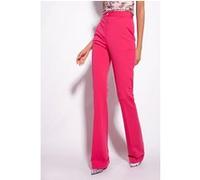 PINKO Pragmatico Pantalone Punto Stoffa Scuba Raspberry Red Taille: 42 | Évasés pantalons Outlet | Femme | Rose