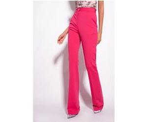 PINKO Pragmatico Pantalone Punto Stoffa Scuba Raspberry Red Taille: 44 | Évasés pantalons Outlet | Femme | Rose