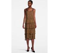 PINKO Preferire 1 Abito Fil Coupe Brown/black Taille: 40 | Robes Outlet | Femme | Marron