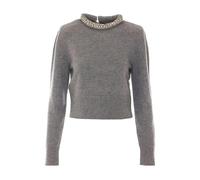 Pinko - Pull Berlino - Femme - Pulls - Gris - Taille: 40 FR