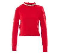 Pinko - Pull Berlino - Femme - Pulls - Rouge - Taille: 38 FR