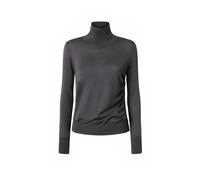 Pinko - Pull 'Buccia Maglia' - Femme - Pulls - Gris - Taille: 42 FR