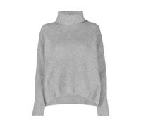 Pinko - Pull Col Roulé en Tricot - Femme - Pulls - Gris - Taille: 44 FR