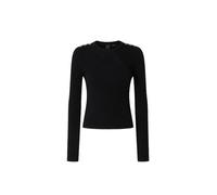 Pinko - Pull Robusto - Femme - Pulls - Noir - Taille: 44 FR