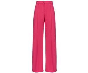 PINKO Pureza Pantalone Crepe Fluido Raspberry Red Taille: 44 | Évasés pantalons Outlet | Femme | Rose
