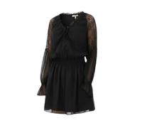 Pinko - Robe à panneaux en dentelle - Femme - Robes - Noir - Taille: 38 FR