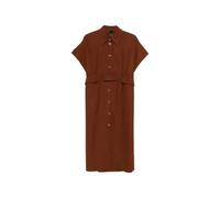 Pinko - Robe chemise ceinturée - Femme - Robes - Brun - Taille: 38 FR