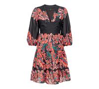 Pinko - Robe en coton à imprimé tropical - Femme - Robes - Multicolore - Taille: 38 FR