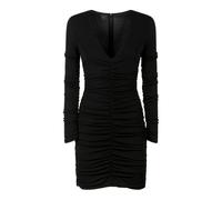 Pinko - Robe Fourreau Noire à Col V - Femme - Robes - Noir - Taille: 36 FR