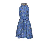 Pinko - Robe Georgette Riposato 2 - Femme - Robes - Bleu - Taille: 40 FR