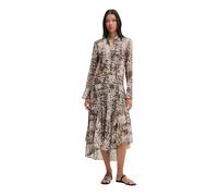 Pinko - Robe Midi Évasée - Femme - Robes - Beige - Taille: 36 FR