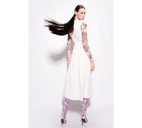 Pinko - Robe Midi - Femme - Robes - Beige - Taille: 42 FR