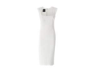 Pinko - Robe Midi - Femme - Robes - Blanc - Taille: 42 FR