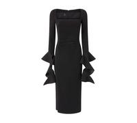 Pinko - Robe Midi - Femme - Robes - Noir - Taille: 38 FR