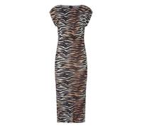 Pinko - Robe Midi Imprimé Tigre - Femme - Robes - Multicolore - Taille: 40 FR