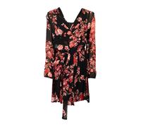 Pinko - Robe Midi Portefeuille - Femme - Robes - Rouge - Taille: 36 FR